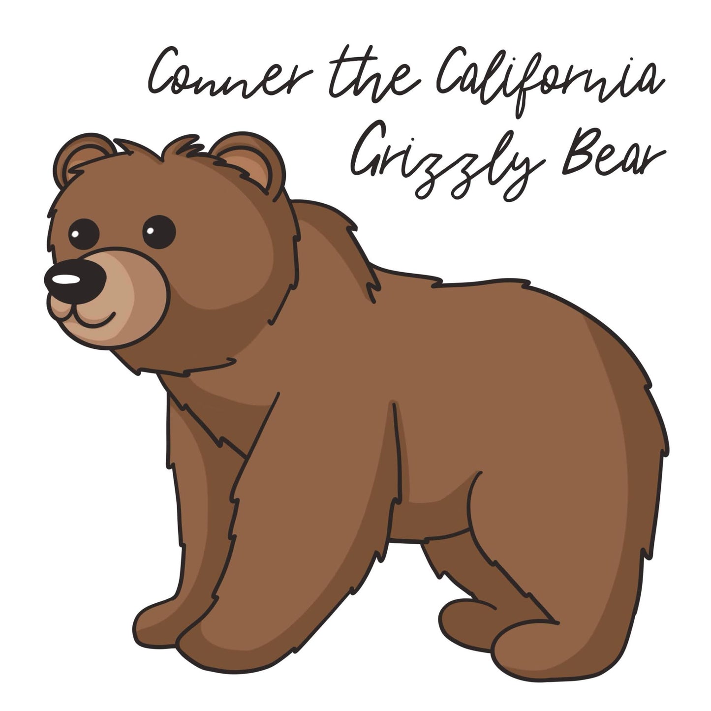 Conner the California Grizzly Bear