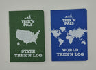 USA Trek’n Log + World Trek’n Log (sold as a set)