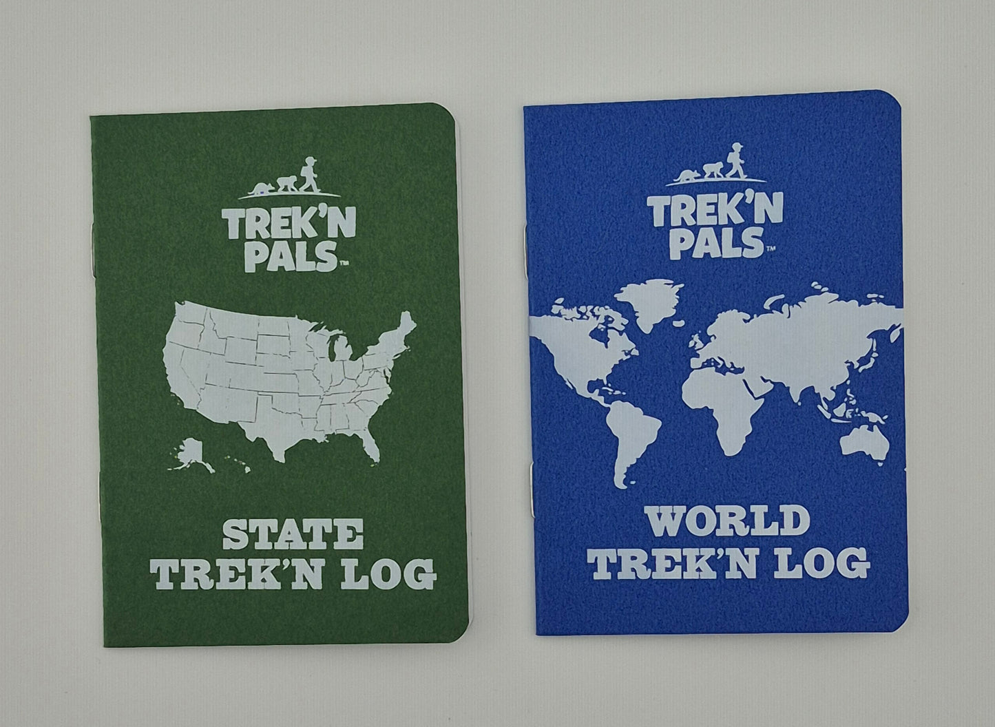 USA Trek’n Log + World Trek’n Log (sold as a set)
